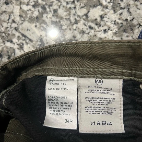 AG Adriano Goldschmied The Graduate size 34 R - Picture 5 of 5